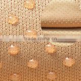 100% clean Silicone Gel dotted fabric