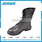Anti-Puncture Split Embossed Leather Safety Shoes