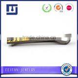 Newest Custom Metal Tie Clip With Plated Gun Black High-end Tie Clip thumbnail-3