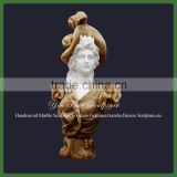 Carved Lady Marble Custom Bust Statue