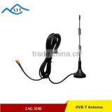 2400-2500mhz wifi wireless magnetic base antenna with RG174 cable