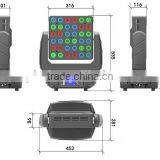 CE&RoHs Certificate 6x6 36x10W 4 in 1 RGBW Matrix Pixel LED Moving Head Light thumbnail-6