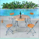 LEISURE WOOD SET FOR FOUR PEOPLE thumbnail-1