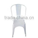 2016 Hot Sale Industrial Metal Chair Gloss Finish Dinning Colorful Stackable Side Chair thumbnail-3