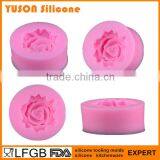 Hot Selling Rose Flower Cake Decoration Tip Silicone Fondant Mold thumbnail-2