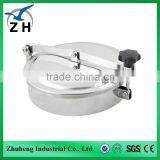 Sanitary Stainless Steel Tank Sanitary Ellipse Manhole Cover thumbnail-5