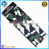 Cool Camouflage Printed Elastic Mens and Ladies Braces Suspenders thumbnail-1