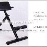 2015 Adjustable Roman Chair Sit up Bench Weight Bench Fitness Equipment thumbnail-1