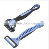 Disposable triple blade shaver razor HX-X349L