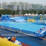 Popular Summer Vocation Steel Metal Frame Gaint Swimming Pool for Sale 1.8M Height