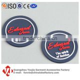 Fashion Embossed Soft Rubber Logo Patch