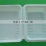 Biodegradable Disposable Lunch Box, Clamshell Bento thumbnail-1