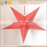 USA Christmas Tree Greeting Led Light Paper Star Lantern