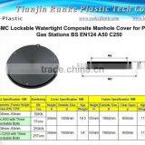 GRP Manhole Cover Watertight D400 thumbnail-1