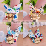 In Stock Geneva Perempuan Dots Kain Syal Band Circum Analog Pergelangan Kuarsa Menonton thumbnail-1