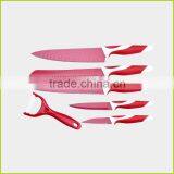 Hot Sellng Colorful Non-Stick Printing Safety Knife Set