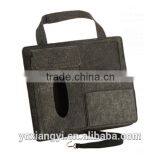 Felt Simple Car Back Seat Organizer, Travel Toy Diaper Car Back Seat Storage Bag Organizer for Baby Nursery thumbnail-5