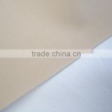 hot sale 100% polyester taffeta fabric with white PU coated