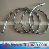 Silver Black PVC Hose,PVC Flexible Hose,Reinforced Shower Hose
