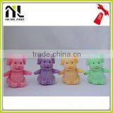 Factory New Lovely Flocking Miniature Animal Plush Dog Toy/stuffed Animal thumbnail-3