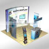 Complete Set Booth Design For 10x10 Standard Exhibition Booth