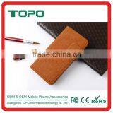 [TOPO] Wholesale Mobile Phone Case Leather Card Slot Stand Flip Cover Wallet Phone Case for IPhone 6 6s Plus thumbnail-1