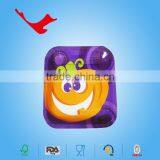 Paper Manufacturers Halloweens Square Printed 9" Paper Plate Fruit Dish Snack Container for Camping & Party thumbnail-2