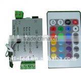 Flashing LED Strips 24-key LED Infrared Controller/IR Controller Aluminum Infrared Controller