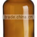 Glass Amber Bottle 250ml With White Cap