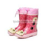 Custom Made Boys and Girls Children Cute Rubber Rain Boots With Cuff thumbnail-5