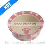 Made to FDA Standards Paws Pet Ceramic Bowl thumbnail-1