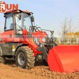 Everun Brand 1 Ton Mini Wheel Loader With Snow Bucket thumbnail-4