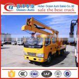 4x2 Dongfeng Double Cab Overhead Working Truck thumbnail-1