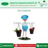 2016 Adorable Boy With Two Pot Garden Planters From Authentic Manufacturer thumbnail-4