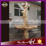 Angel Pour Marble Water Fountain for Garden thumbnail-3