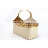 Fashion PU Leather Storage Magazine Baskets Holder thumbnail-2