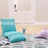 Elegant Blue Color Modern Fashion Fabric Recliner Lazy Sofa Sets For Outdoor Furniture thumbnail-2