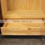 Wooden Wardrobe Design With Top Cabinet thumbnail-5