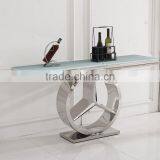 F413 Stainless Steel Modern Furniture Guangdong Xinqing Console Table thumbnail-2