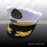 White Seaman Cap/ Uniform Cap/ Captain Cap