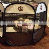 600D Oxford Cloth Folding Dog Cage Pet Tent Octagonal Pet Fence thumbnail-3