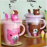 Supply Fashion Creative Plastic Cartoon Animal Cup thumbnail-1