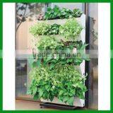 FO-1306 Hot Sale Garden Decorative Vertical Plastic Wall Planter thumbnail-1