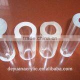 High Quality Soild Acrylic Hollow Tube/cylinder Plexiglass Tube thumbnail-1