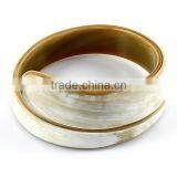 High Quality Best Selling Buffalo Horn Yellow Modern Bracelet From Vietnam thumbnail-1
