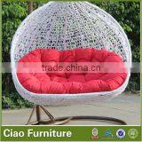 Global Pastoral Style Lovers Leisure Outdoor Swing thumbnail-2