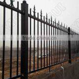 discount Hight Quality Decorative Black Cheap steel fence, hot sale factory direct sale fence