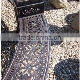 China Supplier Greenhouse Garden Cast Iron Gazebo 6 Columns and 4 Benches thumbnail-6