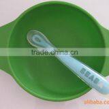 Newest Food Grade Cute Durable Baby Feeding Silicone Bowl thumbnail-1