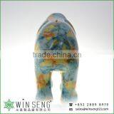 Adorable Customized Hot Decoration Hand Painted OEM Art Decor Cute Novelty Ceramic Elephant Piggy Bank thumbnail-3